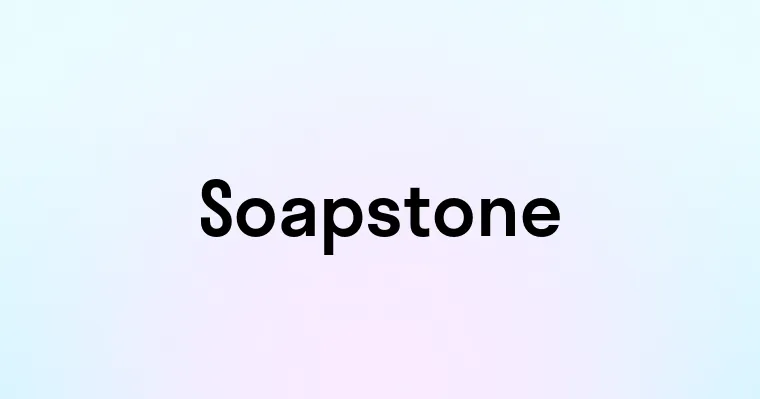 Soapstone