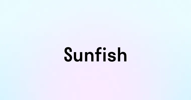 Sunfish