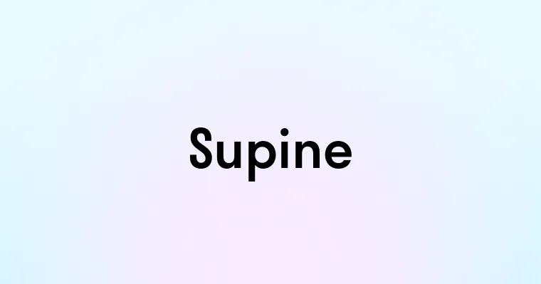 Supine