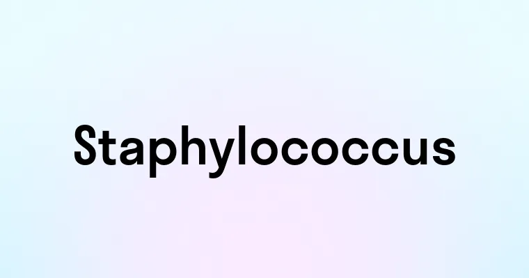 Staphylococcus