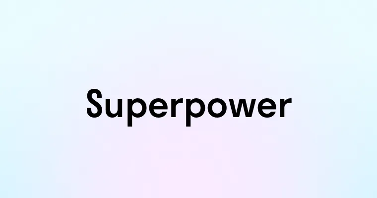 Superpower