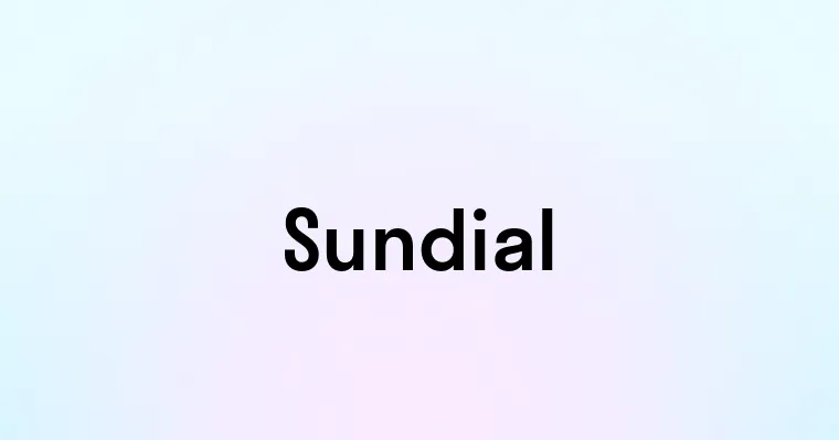 Sundial