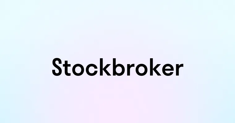 Stockbroker