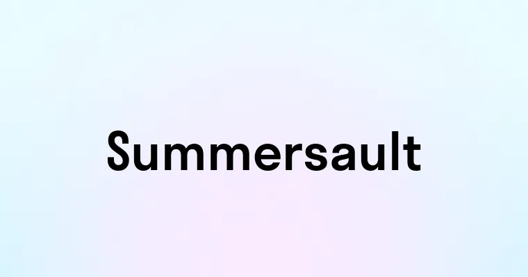 Summersault