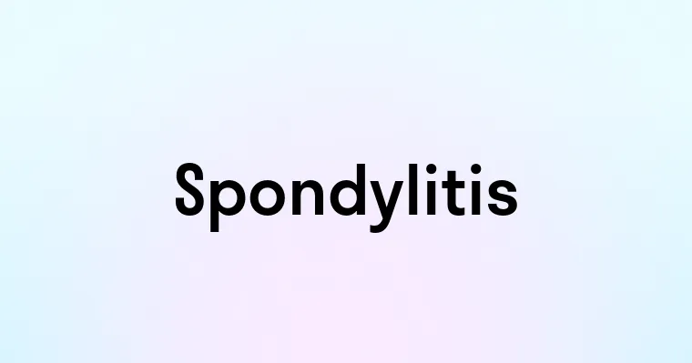 Spondylitis