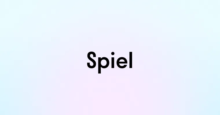 Spiel