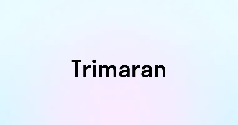 Trimaran