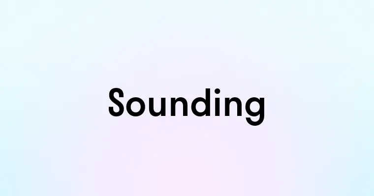 Sounding