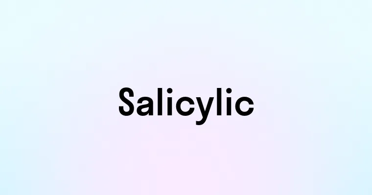 Salicylic