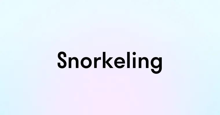 Snorkeling