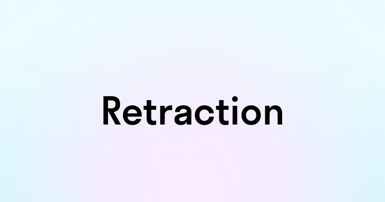 Retraction