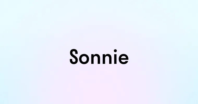 Sonnie