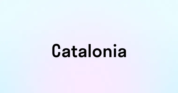 Catalonia