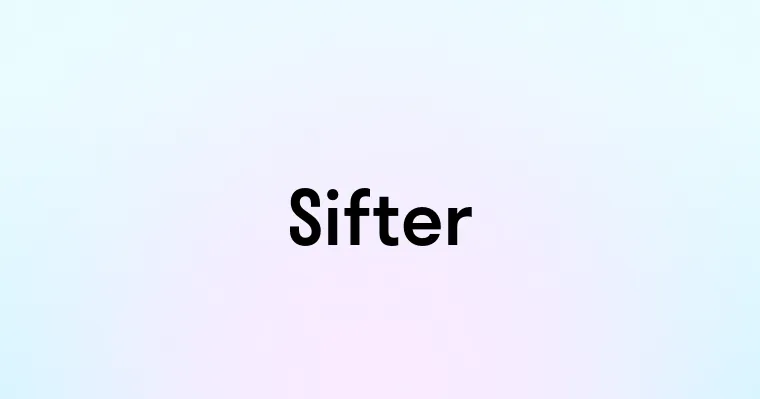 Sifter