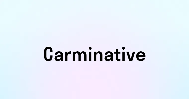 Carminative