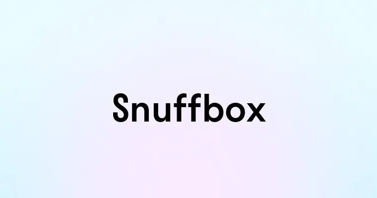 Snuffbox