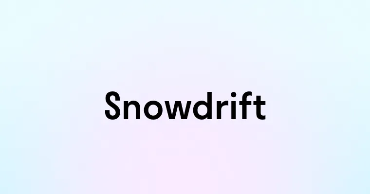 Snowdrift