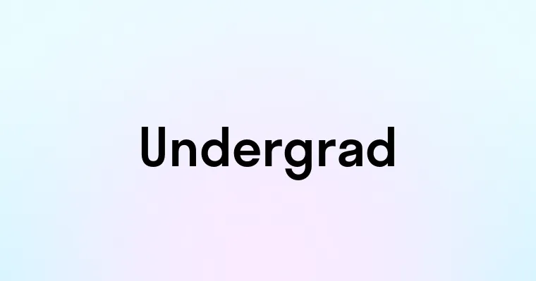 Undergrad