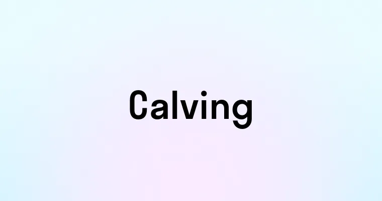 Calving