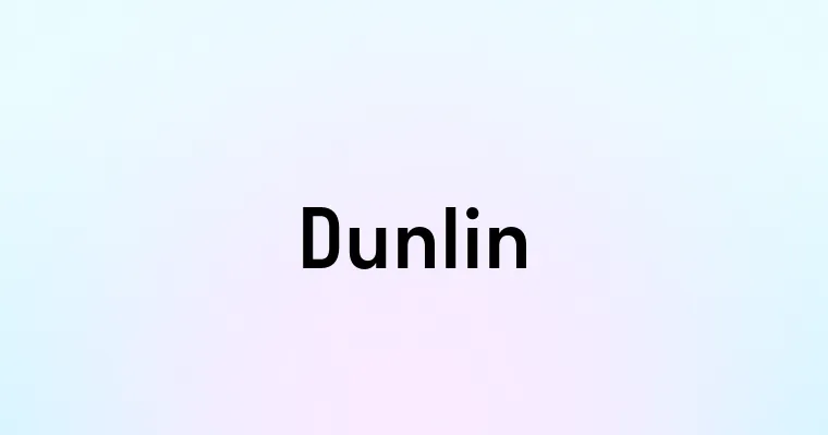 Dunlin