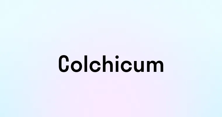 Colchicum