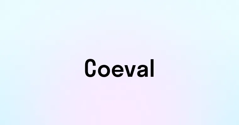 Coeval