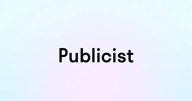 Publicist