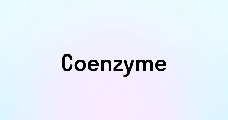 Coenzyme