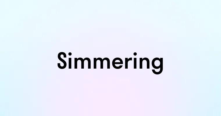 Simmering