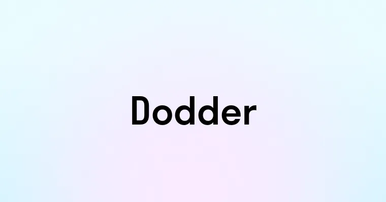 Dodder