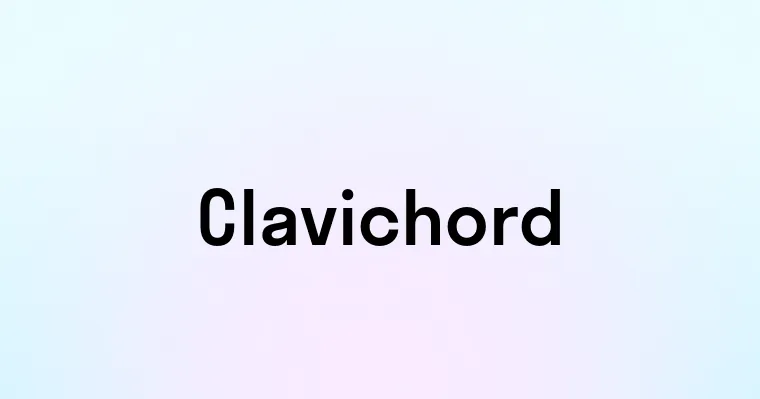 Clavichord