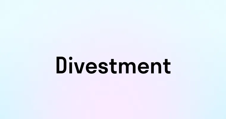 Divestment