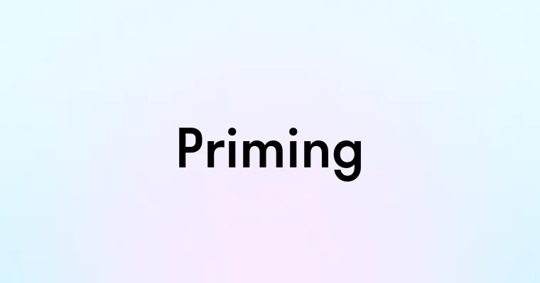 Priming