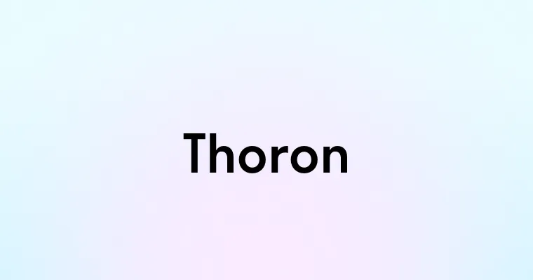 Thoron