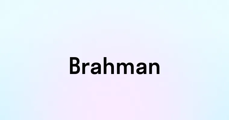 Brahman