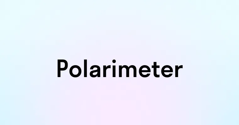 Polarimeter