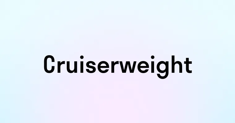 Cruiserweight