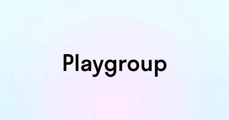 Playgroup