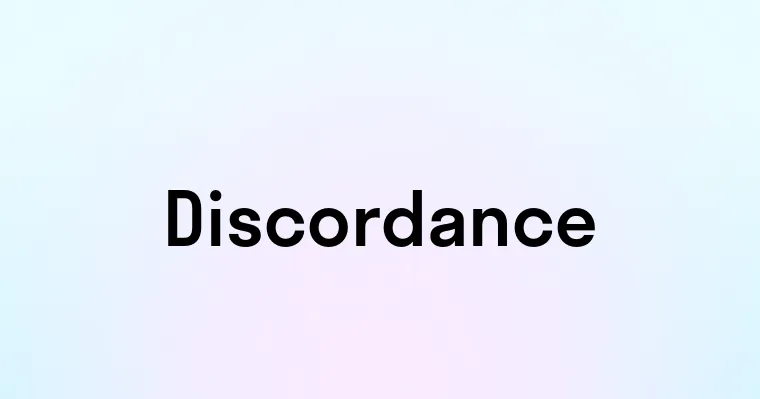 Discordance