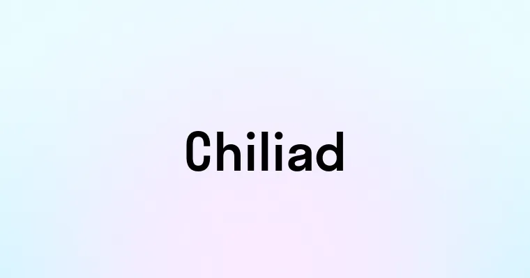 Chiliad