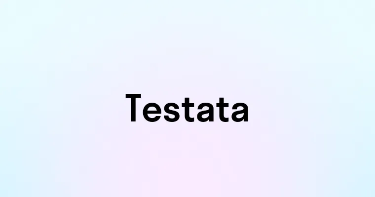 Testata