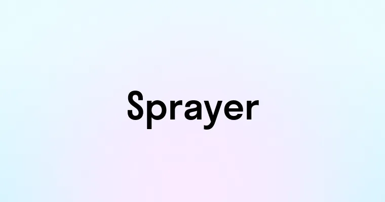 Sprayer