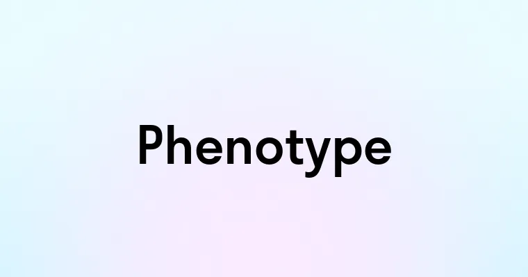 Phenotype