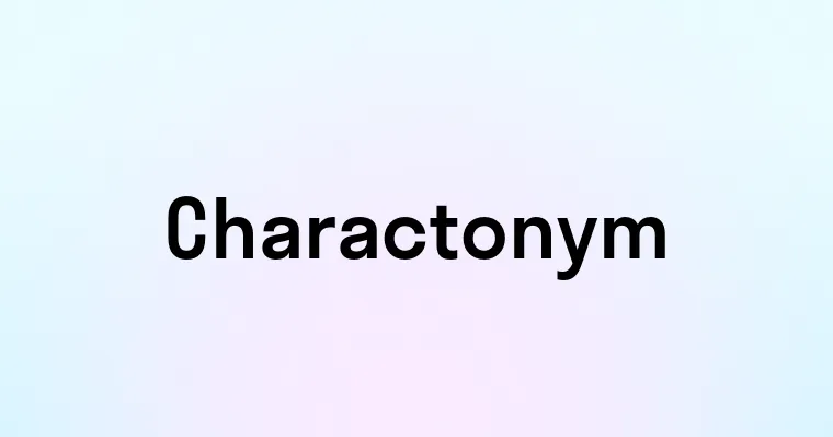 Charactonym