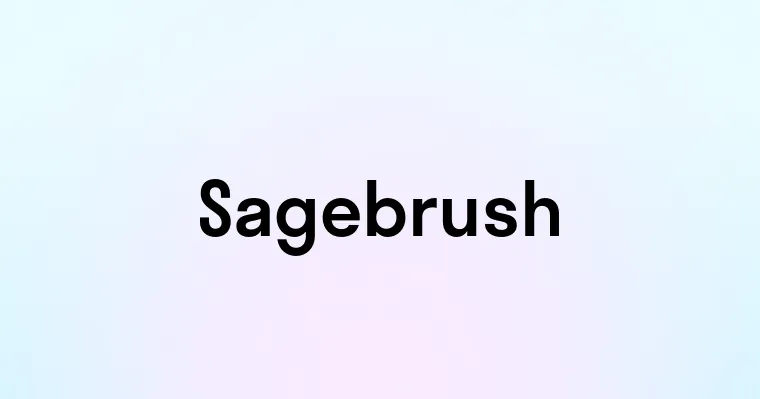 Sagebrush