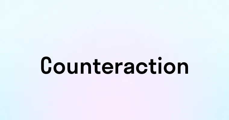 Counteraction