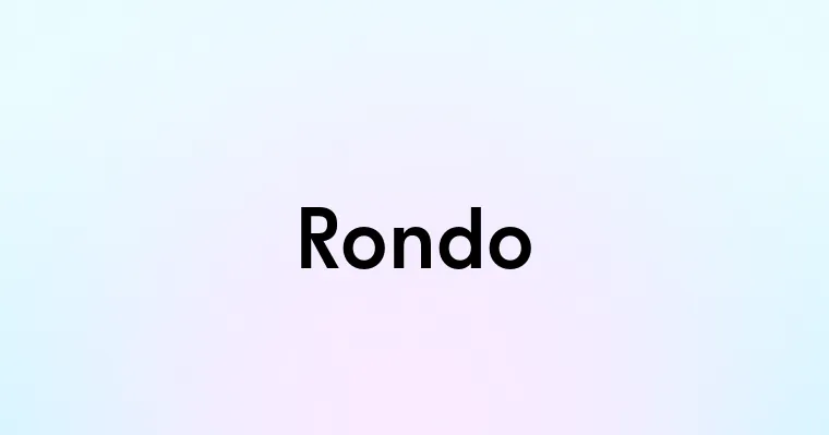 Rondo