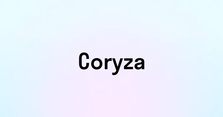 Coryza