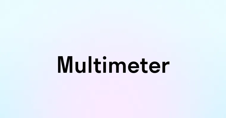 Multimeter