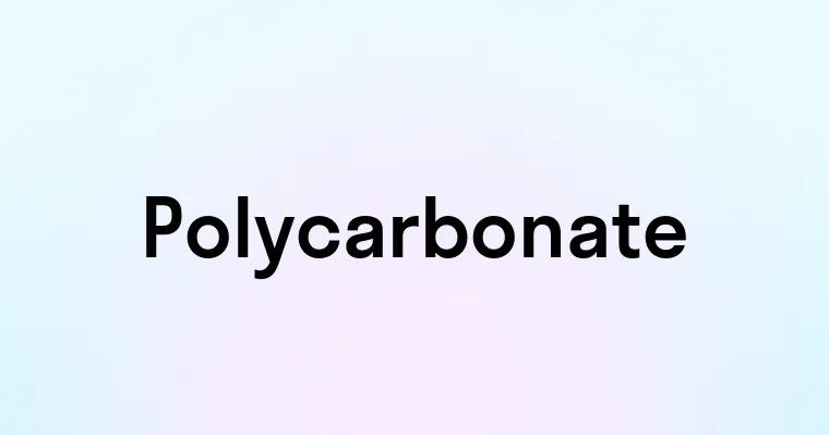 Polycarbonate